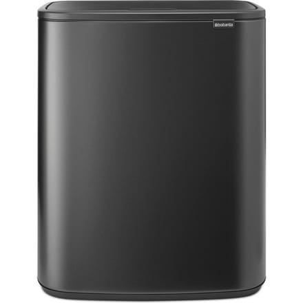 Brabantia Bo Touch Bin Prullenbak - 1 vak - 60 liter - Confident Grey