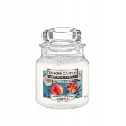 Geurkaars Granaatappel Kokos 104g - Huisdecoratie