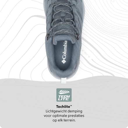 Columbia REDMOND™ IV LOW WATERPROOF Dames Wandelschoenen - Graphite, Tea Light