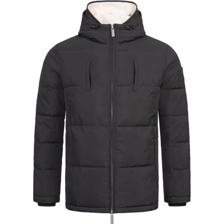 Alessandro Salvarini Heren Winter Gewatteerde Jas AS-457 – 2in1 Met Uitneembare Teddyfleece & Dubbele Capuchon