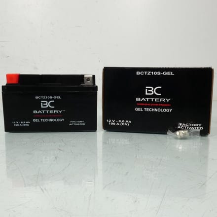 Batterie SLA BC Battery pour Deux Roues Sym YTZ10S / 12V 8.6Ah Neuf
