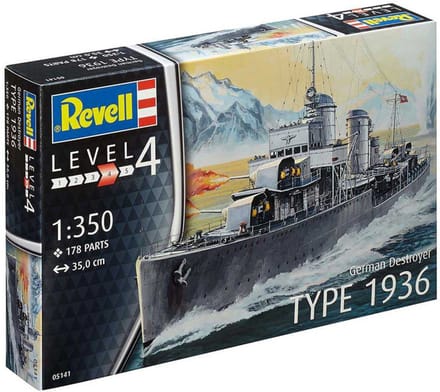 German Destroyer Type 1936