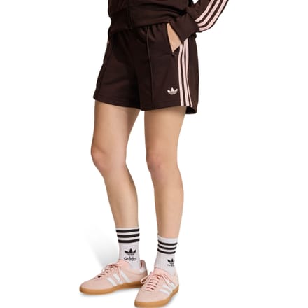 Adidas Classic Korte Broeken Dames - Bruin - Maat XL (46-48) - Poly Mesh