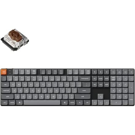 Keychron K5 Max QMK/VIA mechanical toetsenbord brown switch