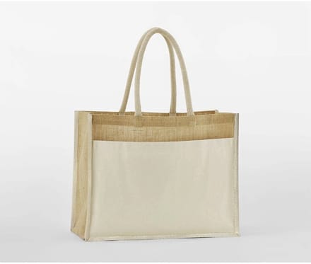 Shopper met vak Westford Mill Jute