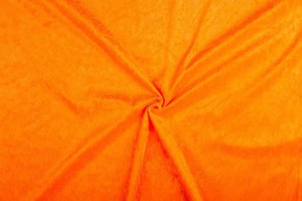 Velours de panne stof - Oranje 36 - 1 meter