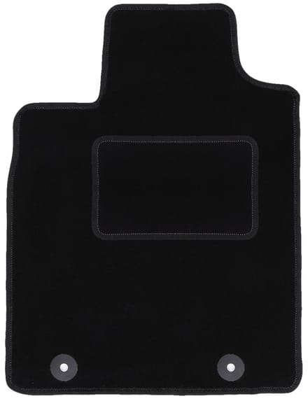 Bestuurdersmat zwart voor: Dacia Sandero I hatchback, Stepway (2008-2013)
