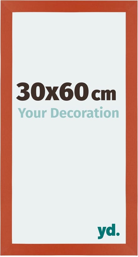 Your Decoration - Fotolijst 30x60 cm - MDF - Oranje - Mura
