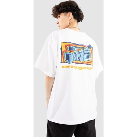 Empyre Handicam Boxy T-Shirt wit