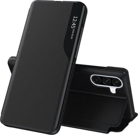 Hoesje geschikt voor Samsung Galaxy A36 - Techsuit eFold Book Case - Zwart