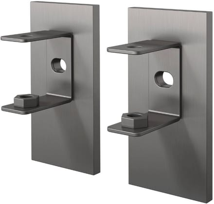 Linea Muurbeugel Graphite | Donkergrijs | Staal