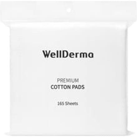 WellDerma - Premium Cotton Pads 2025 Version - 165 pads
