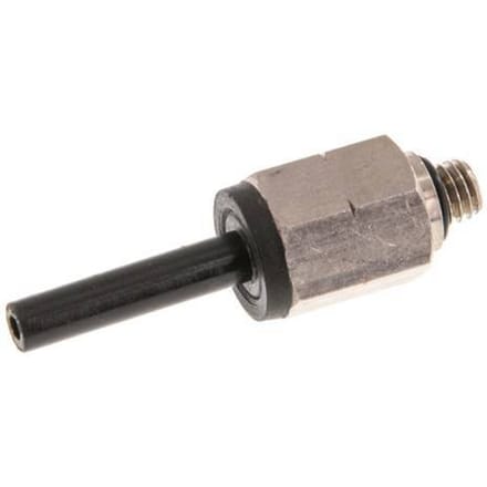 5/32'' x UNF 10-32 insteekfitting Messing/PBT NBR [2 Stuks]