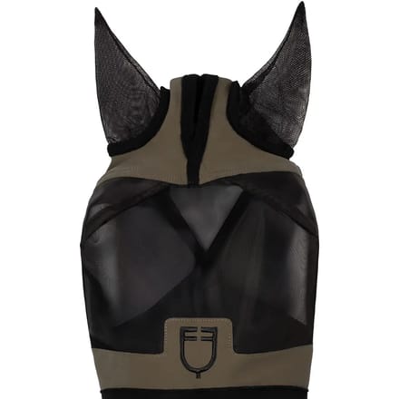 Anti-vliegenmasker voor paarden Equestro Logoed