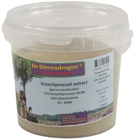 Glucosamine Supplement Dierendrogist - Ontstekingsremmend Gewrichten - 400 gram voor Hond en Kat