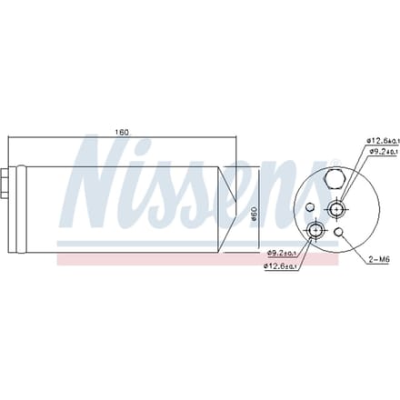 Droger, airconditioningsysteem NISSENS 95485