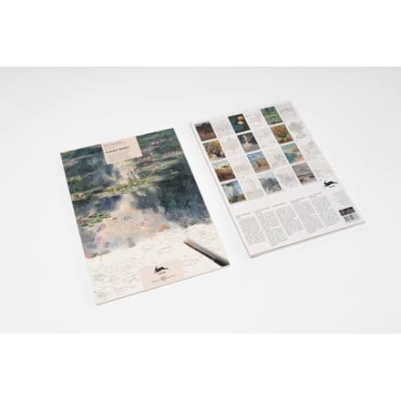 Claude Monet - Artists' Colouring Book - Pepin Van Roojen