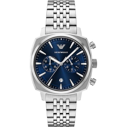 Emporio Armani Heren Horloge 40 cm - Zilverkleurig