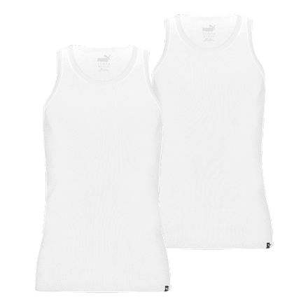 Puma Basis Tank Top Heren White S