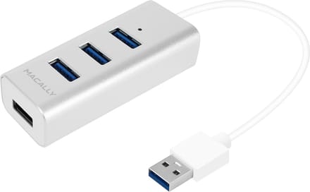 Macally U3HUBA USB-A 3.0 hub met vier USB-A poorten