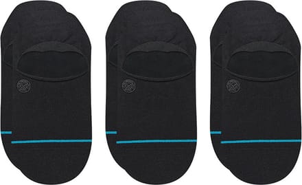 Stance unisex casual 3P footies icon zwart