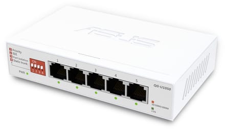 ASUS QG-U1050, 5-Port 2.5G Unmanaged Switch