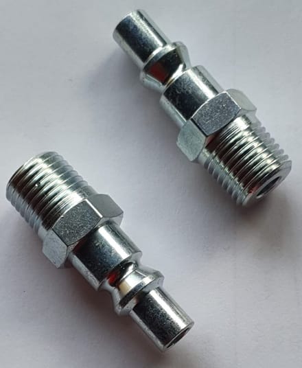 JWL ORION steeknippel 522 serie met 1/4” uitwendige draad per 2 stuks