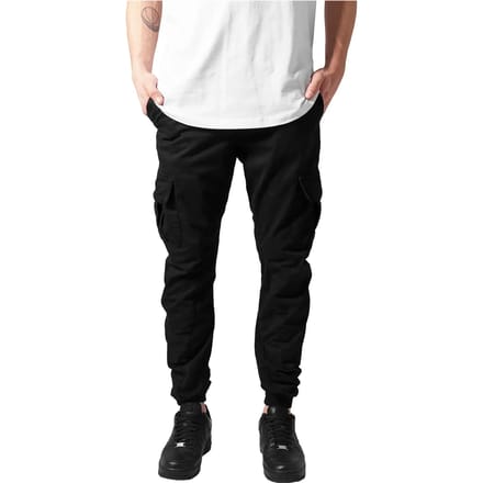 Urban Classics - Cargo Heren joggingbroek - XS - Zwart