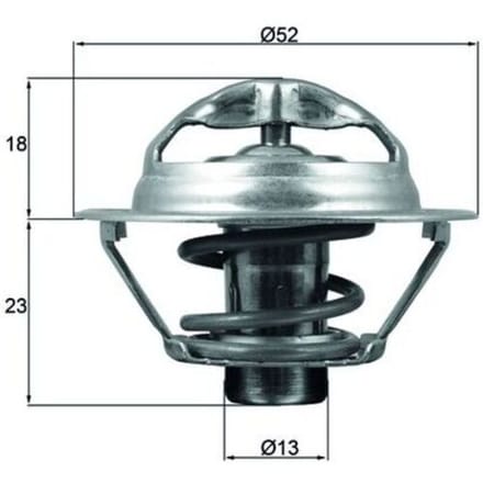 Thermostaat, koelvloeistof MAHLE TX 175 95D