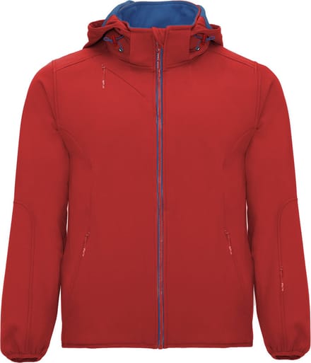 Roly Siberia Softshell Jacket RY6428 - Red 60/Royal Blue 05 - M