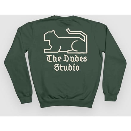 The Dudes Studio Classic Sweater groen