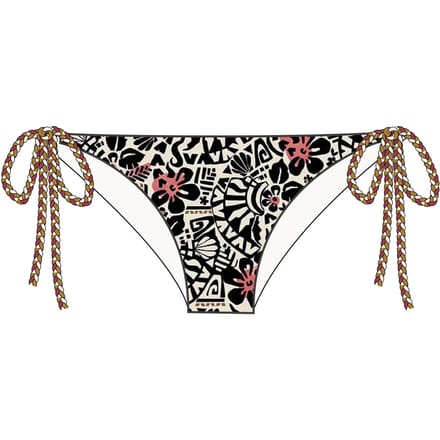 slim fit bikinibroekje met florale all-over print model 'Jaka'