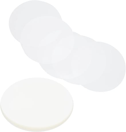 Badge Componenten - Plastic Schijven - Maken van Pins - Duurzaam PVC Materiaal - 38mm - Transparant