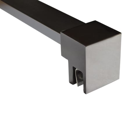 LINEA UNO - Stabilisatiestang vierkant chroom 120 cm - Chroom - 991050-8mm