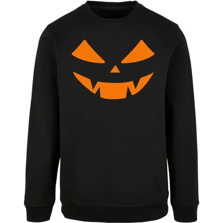 Sweatshirt Merchcode Halloween - Pumpkin Face