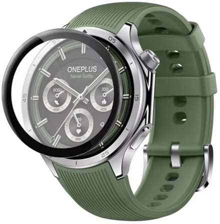 Strap-it PMMA full cover screenprotector - geschikt voor OnePlus Watch 3