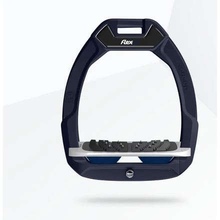 Veiligheidsstrijklappen Paardrijden Ingebogen Ultra Grip Blauw/Grijs/Marine Flex-On Safe-On