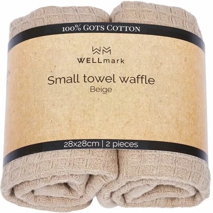Wafelhanddoek Wellmark 28x28 cm