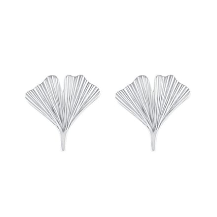 Hanger zilver 925/- ginkgoblad