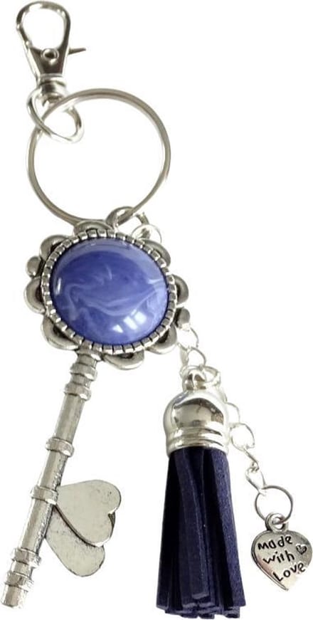 2 Love it Vintage Bl - Tashanger - Sleutelhanger