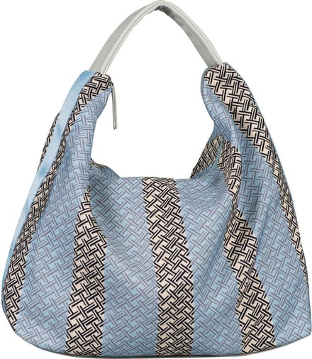 TOM TAILOR Schoudertas Leoni Hobo Bag Light Blue Veelkleurig