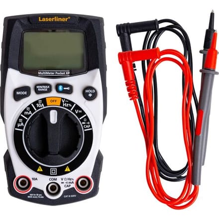 Laserliner Pocket XP Multimeter Digitaal CAT III 600 V, CAT IV 600 V Weergave (counts): 4000