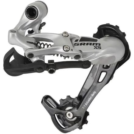 Achterderailleur sram x5 medium kooi 9 speed aluminium zilver - ZILVER