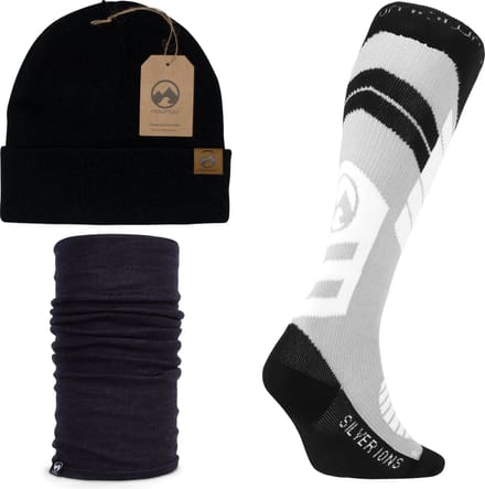 MowMow® Muts + Nekwarmer + Skisokken maat 38-41