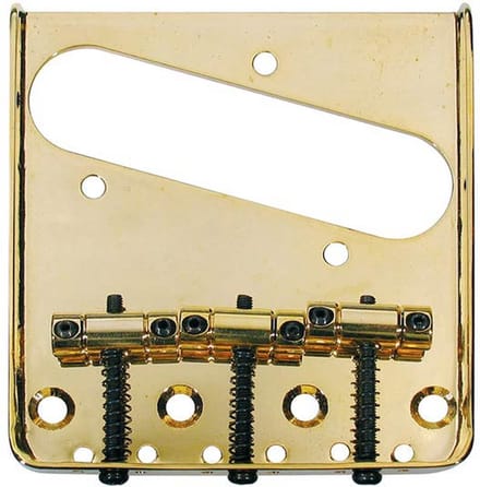 Boston T-32-G Gouden Brug-Staartstuk met Grooved Saddles