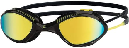 Zoggs - Tiger Titanium - Zwembril - Black Yellow - Mirrored - Small Fit