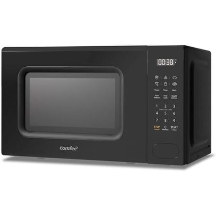 Comfee' CM-E202CC(BK) digitale magnetron, 700 W, 20 liter, 6 vooraf ingestelde menu's, Express Cook, 11 vermogensniveaus, ontdooifunctie,