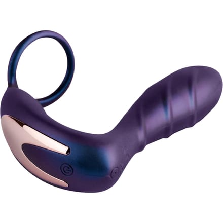 Hueman - Black Hole Anaal Vibrator Met Cockring