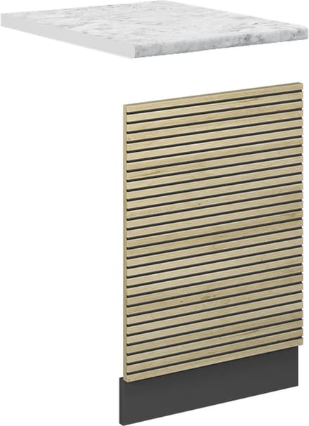Vicco Fame-Line Frontpaneel – 45 cm, WB Marmer Eiken paneel