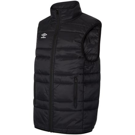 Umbro Kinder/Kinder Club Essential Gilet (Zwart/Wit)